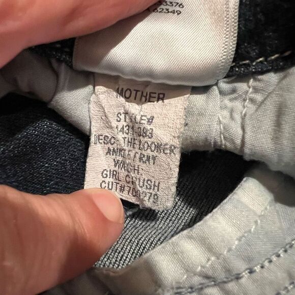 Mother The Looker Ankle Fray in Girl Crush Size 26 - Picture 9 of 9